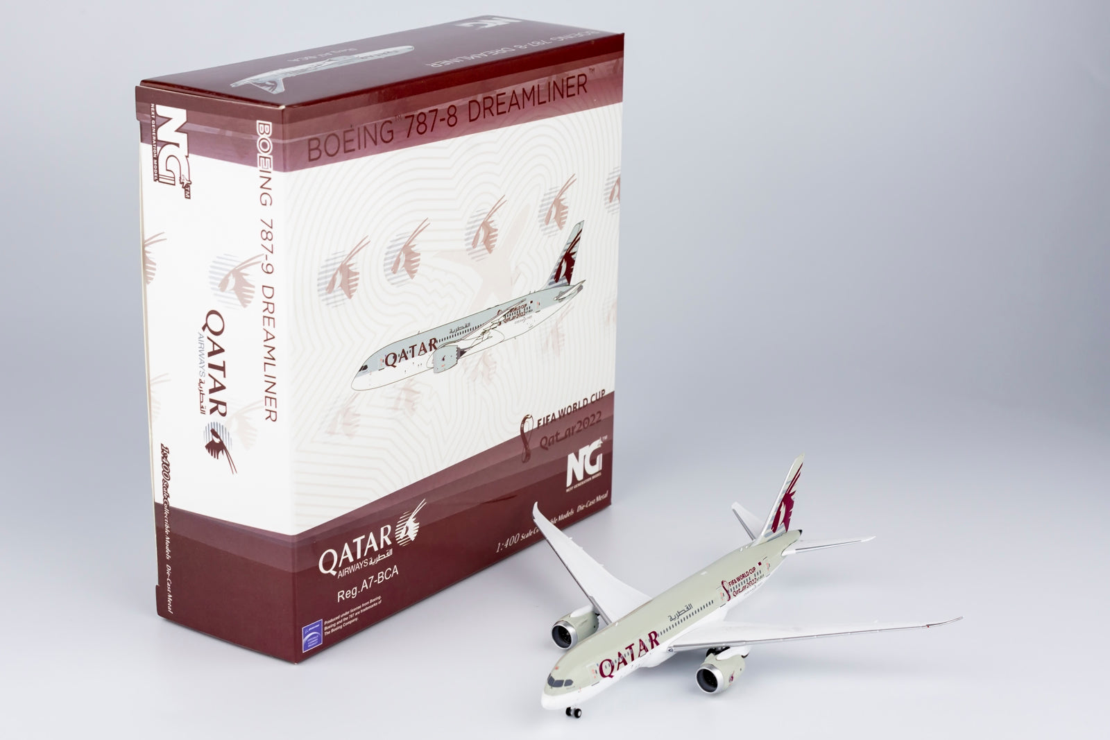 1/400 Qatar Boeing 787-8 A7-BCA NG59009 - cover